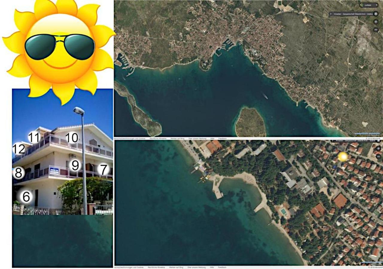 Topic Apartments Vodice Buitenkant foto